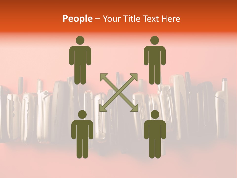 Throw Away Used Electrical Equipment PowerPoint Template