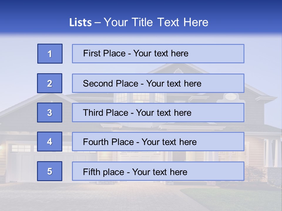Building Land Luxury PowerPoint Template