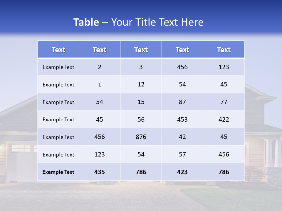 Building Land Luxury PowerPoint Template