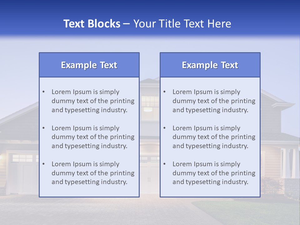 Building Land Luxury PowerPoint Template