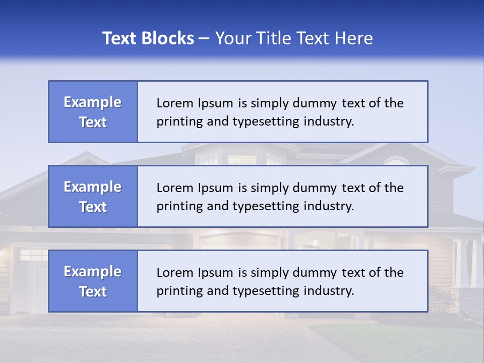 Building Land Luxury PowerPoint Template