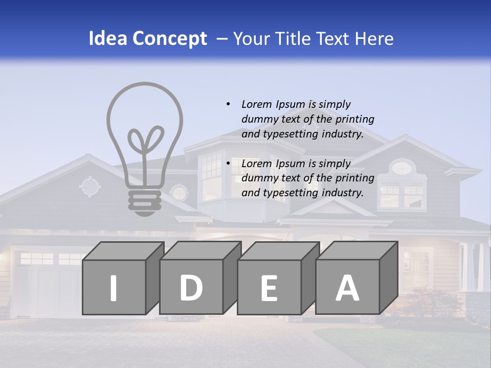 Building Land Luxury PowerPoint Template