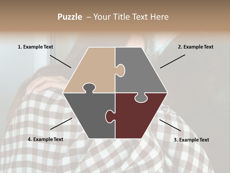 Displeased Desperation Girl PowerPoint Template