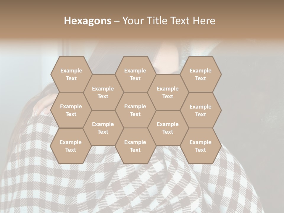 Displeased Desperation Girl PowerPoint Template