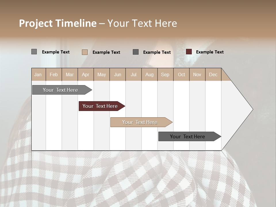 Displeased Desperation Girl PowerPoint Template