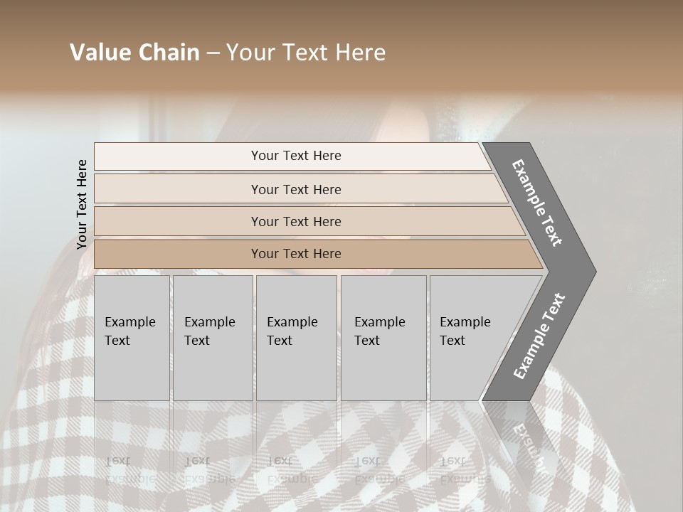 Displeased Desperation Girl PowerPoint Template