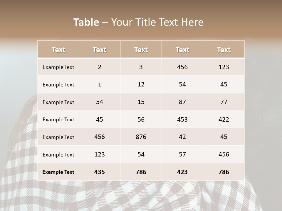 Displeased Desperation Girl PowerPoint Template