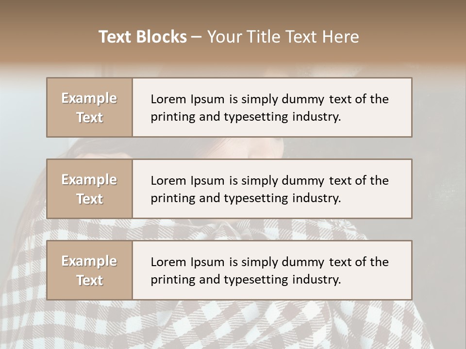 Displeased Desperation Girl PowerPoint Template