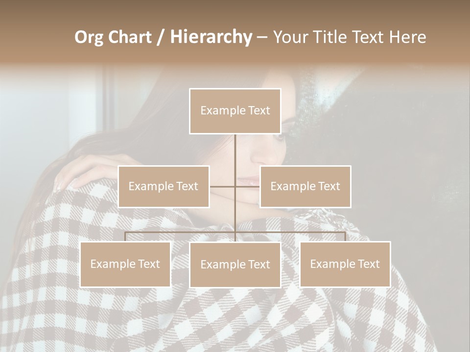 Displeased Desperation Girl PowerPoint Template