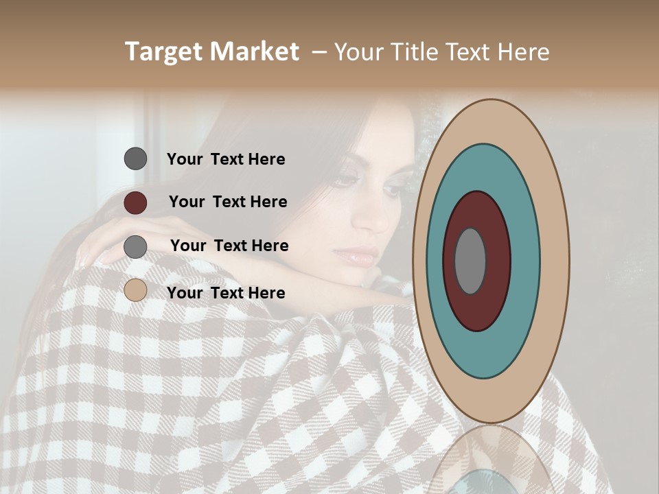 Displeased Desperation Girl PowerPoint Template