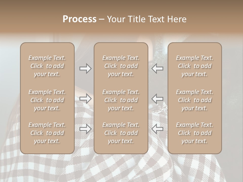 Displeased Desperation Girl PowerPoint Template