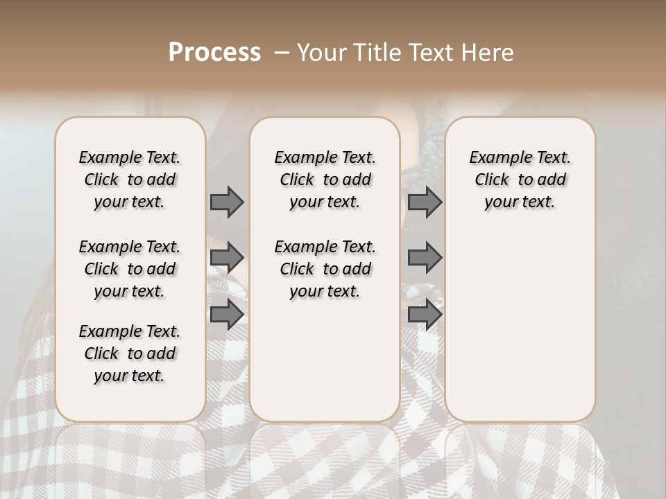 Displeased Desperation Girl PowerPoint Template