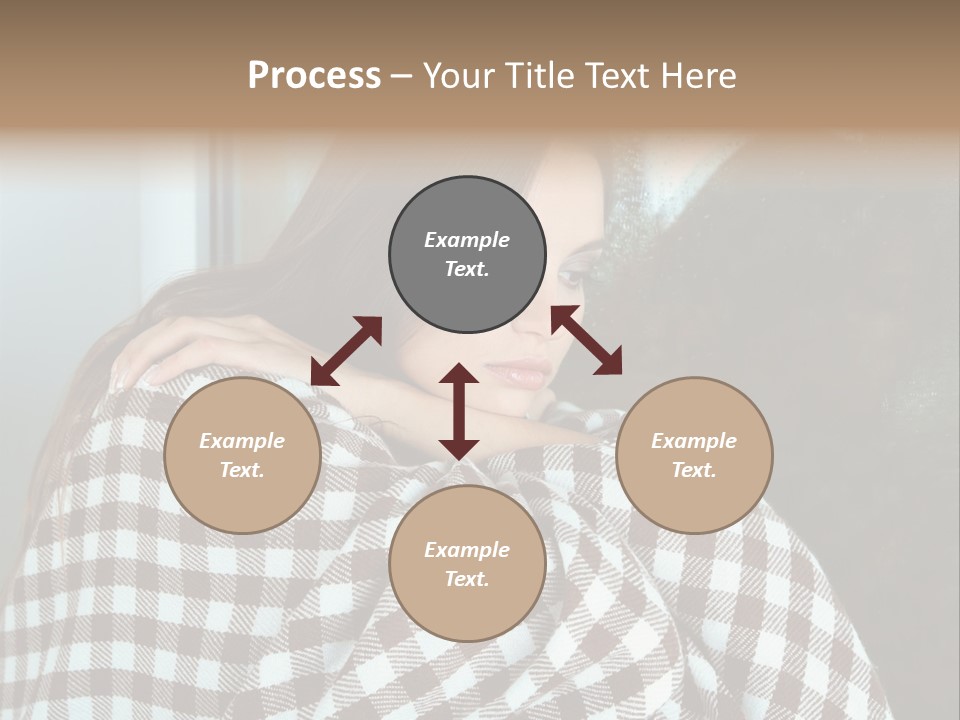 Displeased Desperation Girl PowerPoint Template