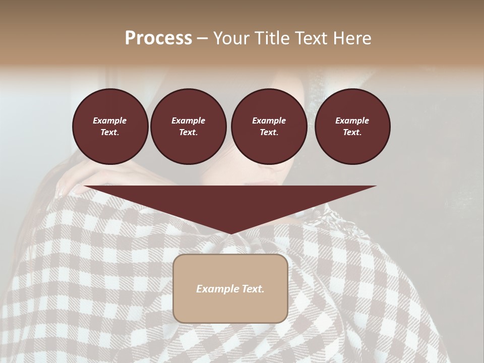 Displeased Desperation Girl PowerPoint Template