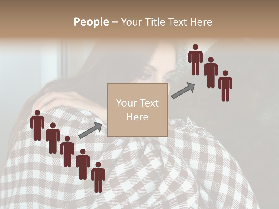 Displeased Desperation Girl PowerPoint Template