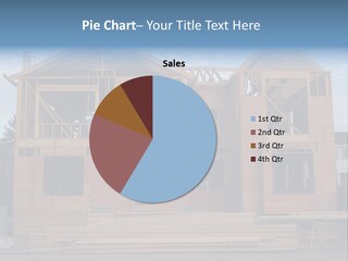 Plywood Facade Real Estate PowerPoint Template