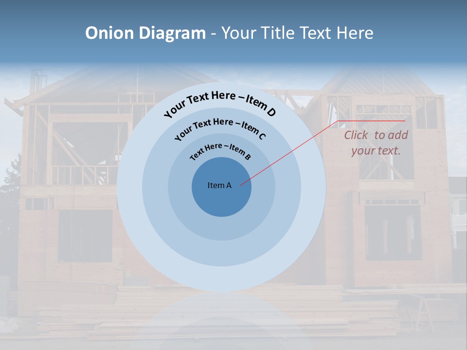 Plywood Facade Real Estate PowerPoint Template