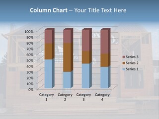 Plywood Facade Real Estate PowerPoint Template