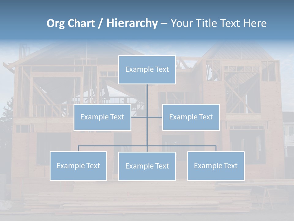 Plywood Facade Real Estate PowerPoint Template