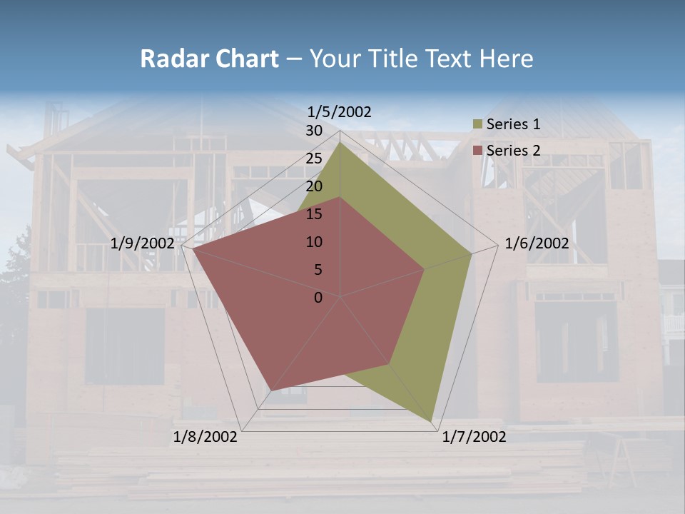 Plywood Facade Real Estate PowerPoint Template