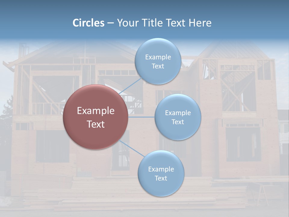 Plywood Facade Real Estate PowerPoint Template