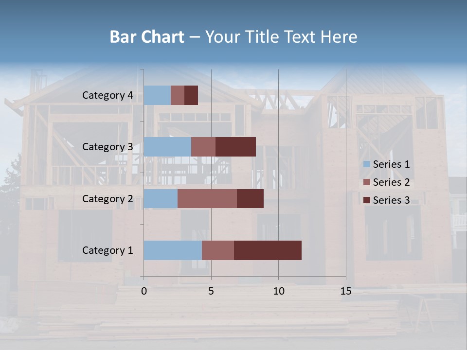 Plywood Facade Real Estate PowerPoint Template