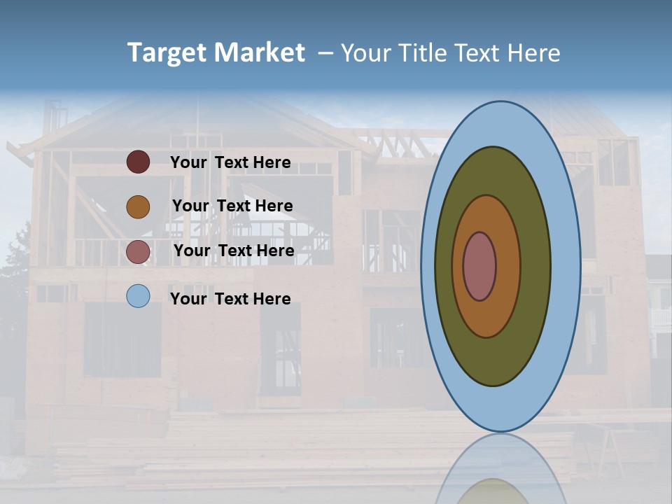 Plywood Facade Real Estate PowerPoint Template