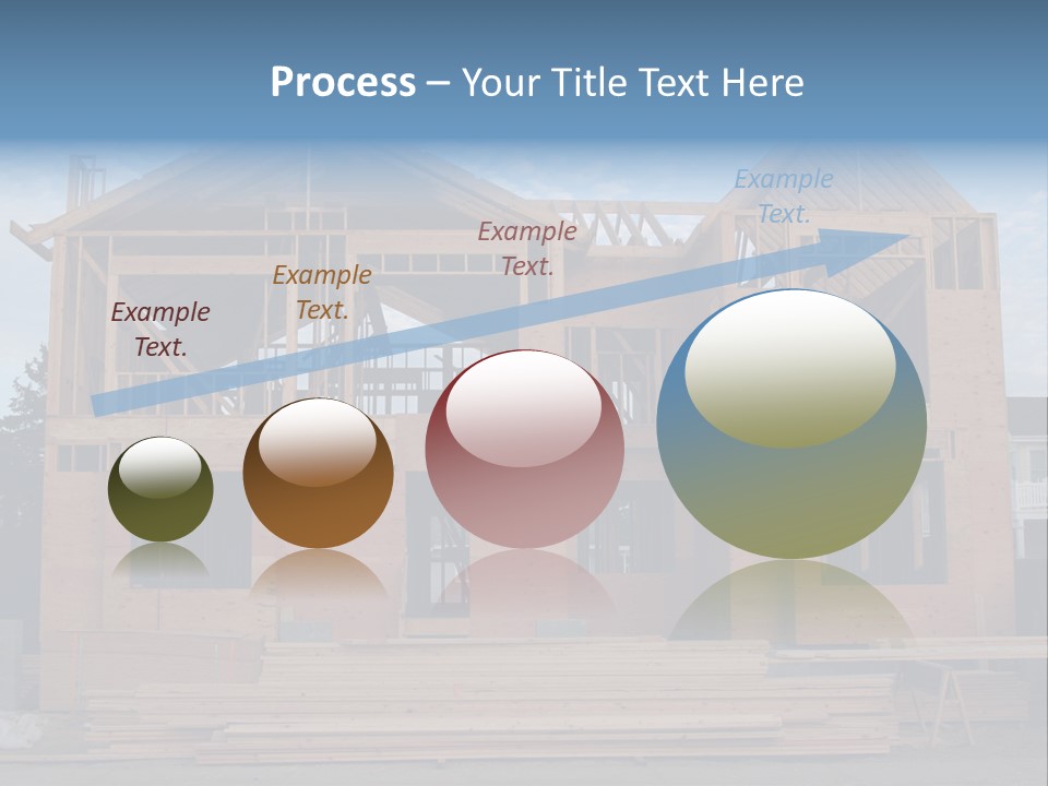 Plywood Facade Real Estate PowerPoint Template