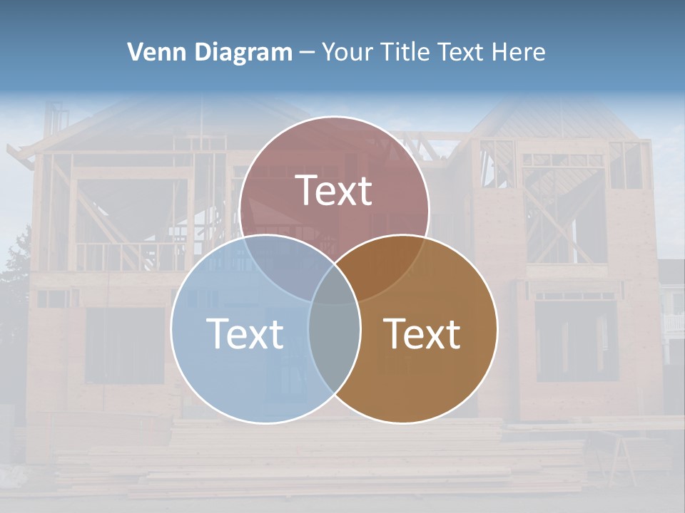 Plywood Facade Real Estate PowerPoint Template