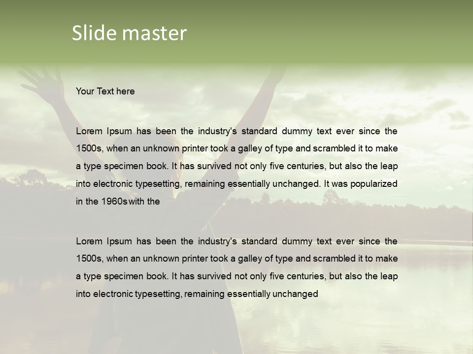 Life Joy View PowerPoint Template