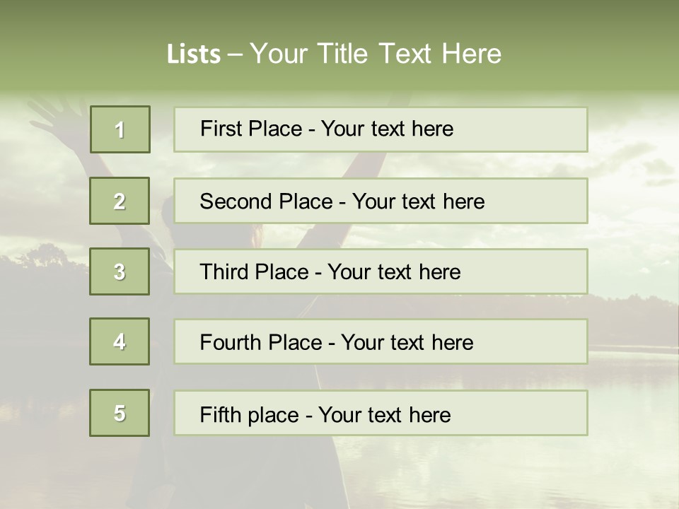 Life Joy View PowerPoint Template