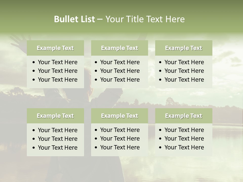 Life Joy View PowerPoint Template