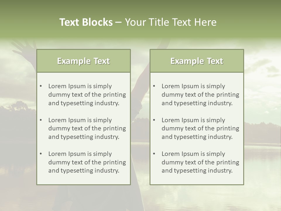 Life Joy View PowerPoint Template