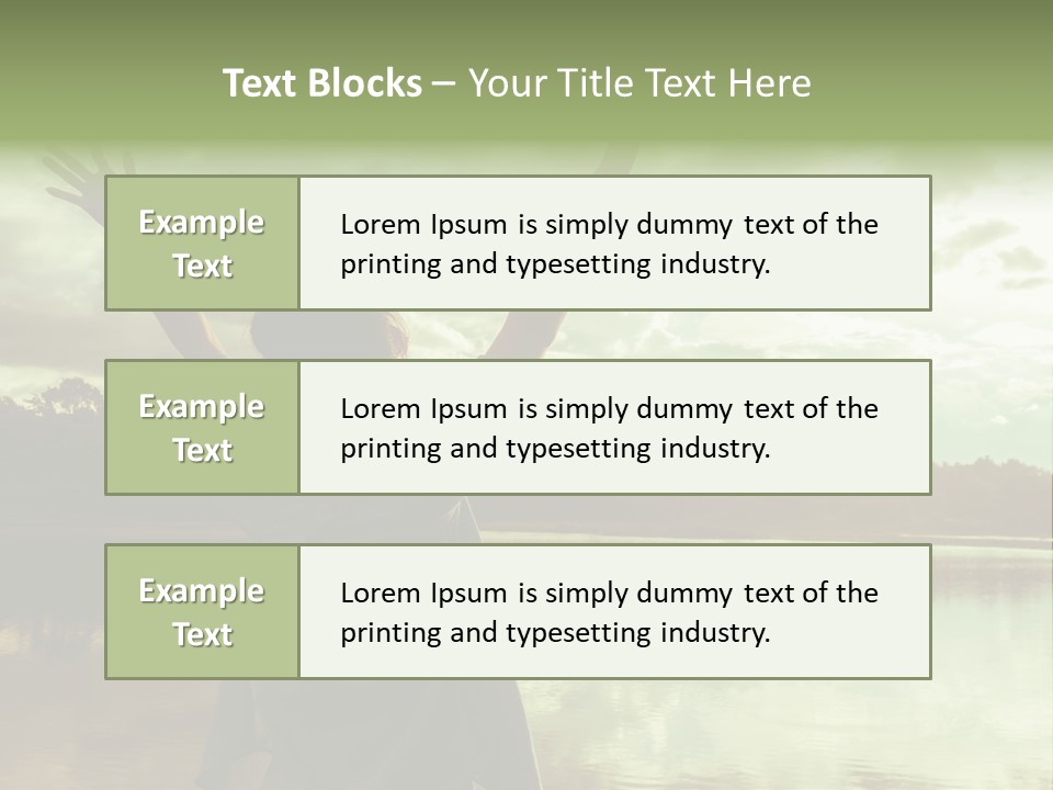 Life Joy View PowerPoint Template