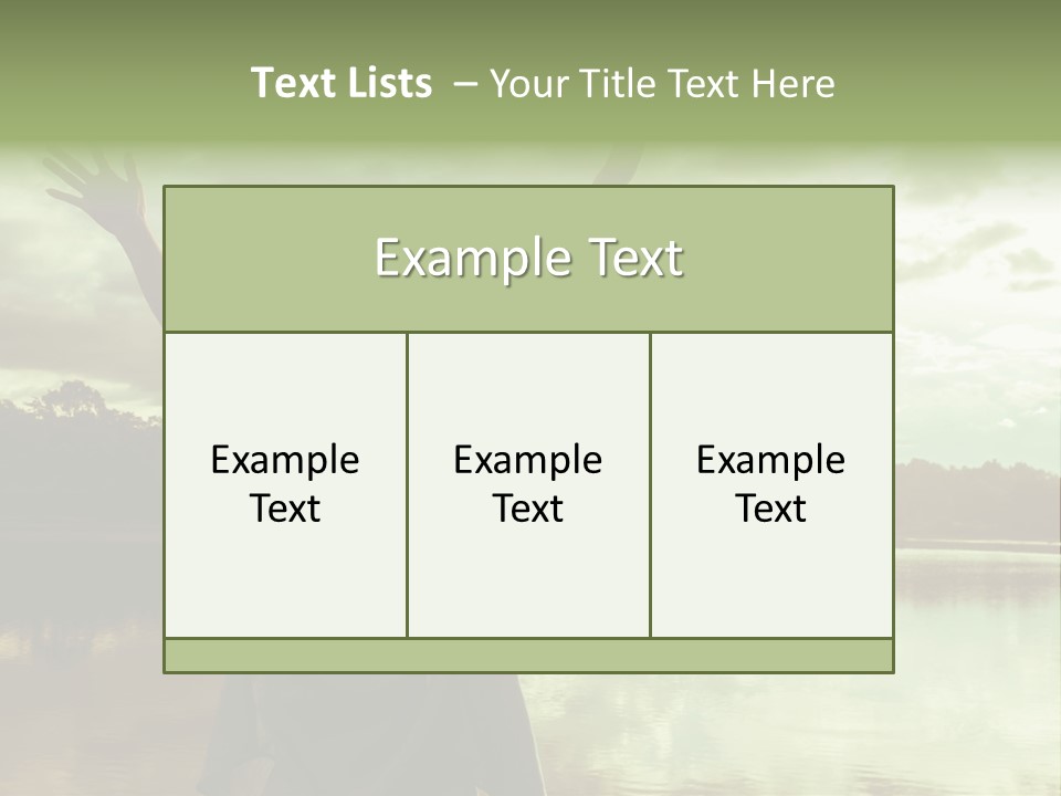 Life Joy View PowerPoint Template