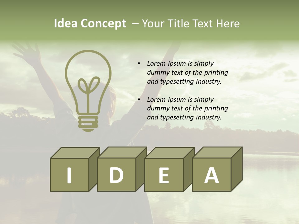 Life Joy View PowerPoint Template