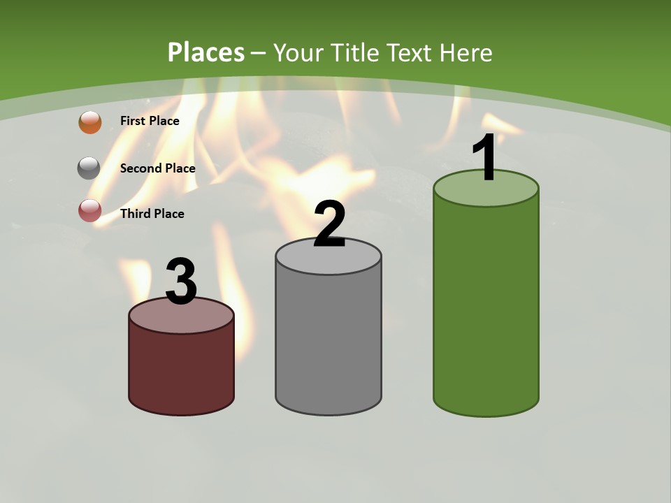 Burger Cook Charcoal PowerPoint Template