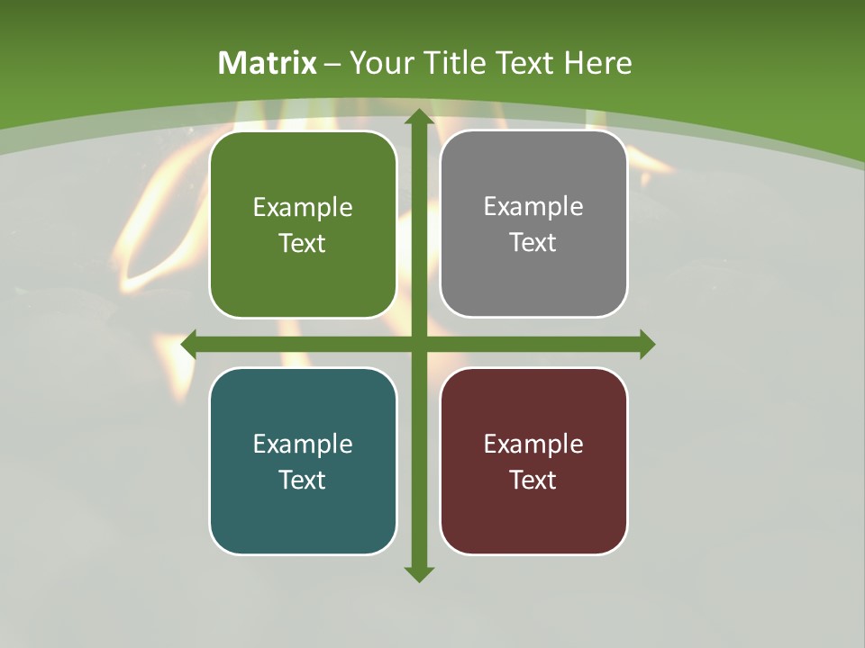 Burger Cook Charcoal PowerPoint Template