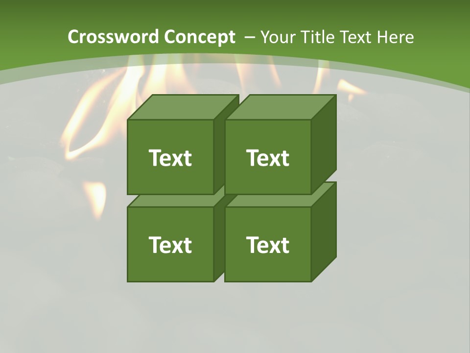 Burger Cook Charcoal PowerPoint Template