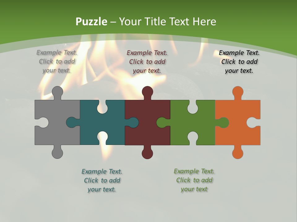 Burger Cook Charcoal PowerPoint Template