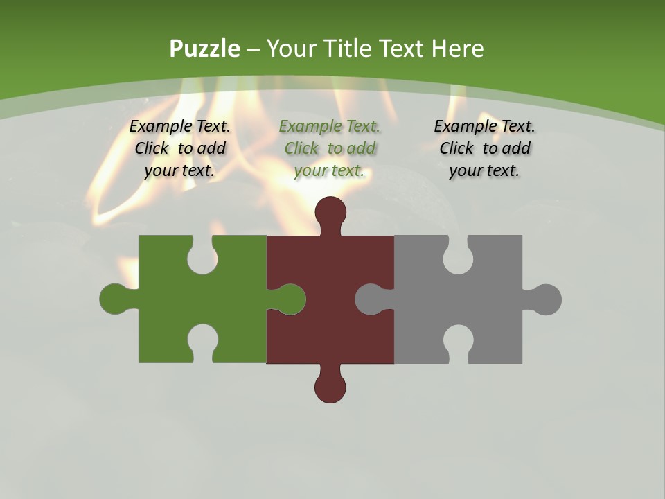 Burger Cook Charcoal PowerPoint Template