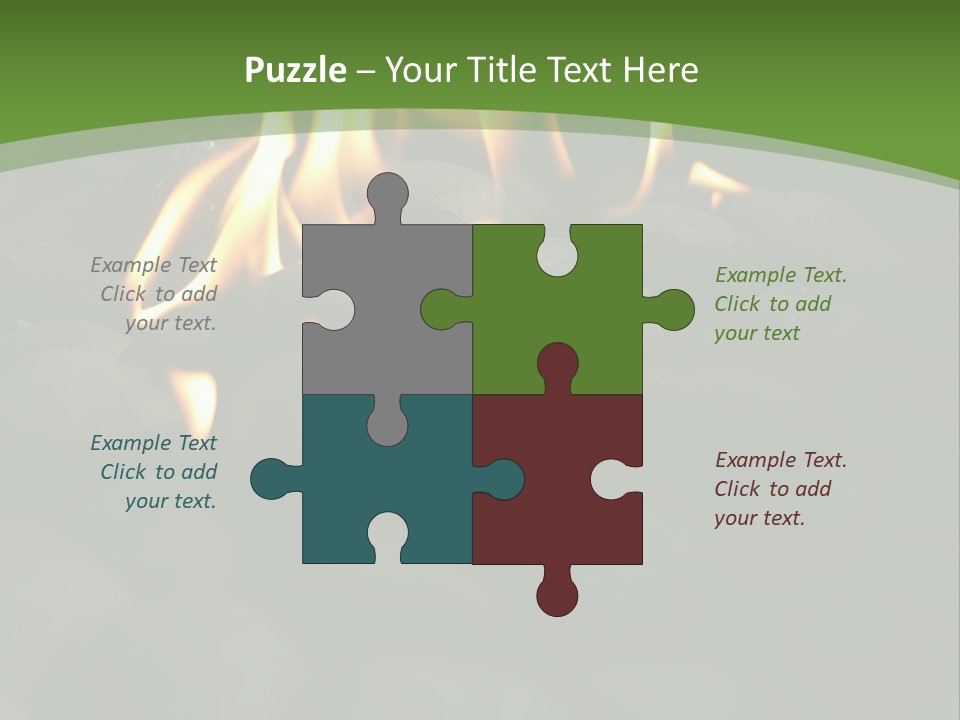 Burger Cook Charcoal PowerPoint Template