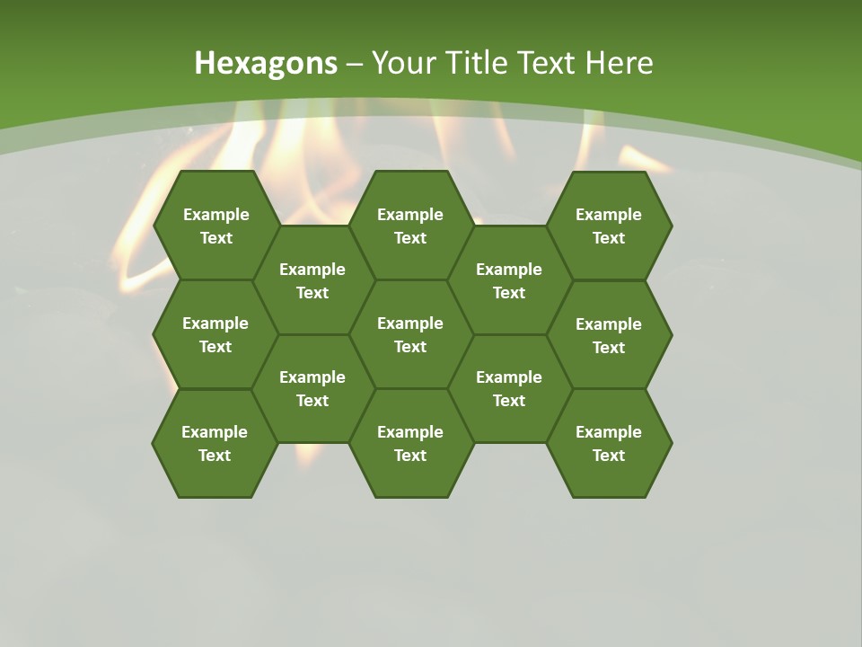 Burger Cook Charcoal PowerPoint Template