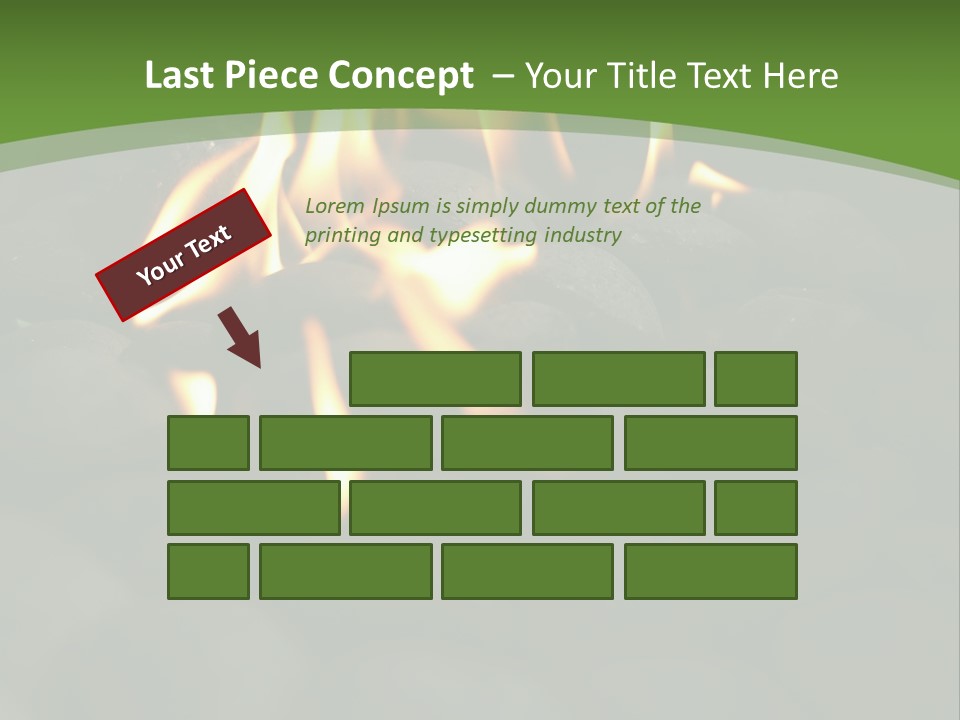 Burger Cook Charcoal PowerPoint Template