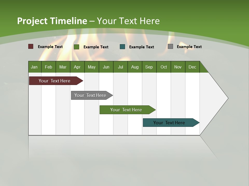Burger Cook Charcoal PowerPoint Template