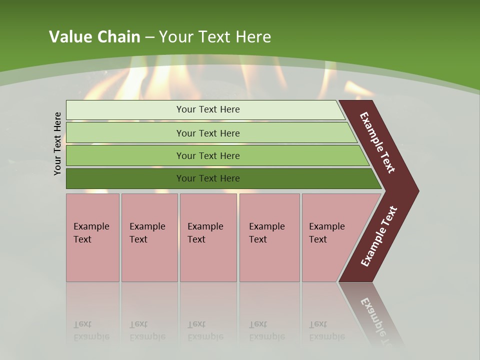 Burger Cook Charcoal PowerPoint Template