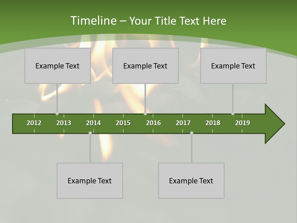 Burger Cook Charcoal PowerPoint Template