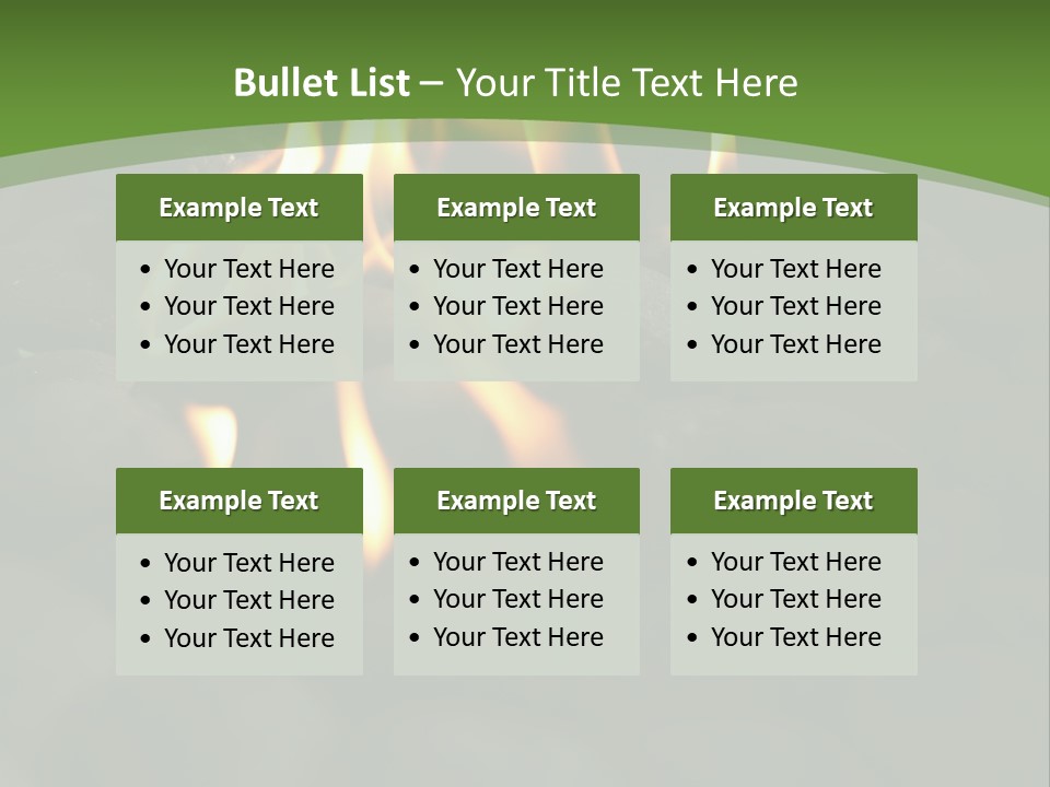 Burger Cook Charcoal PowerPoint Template