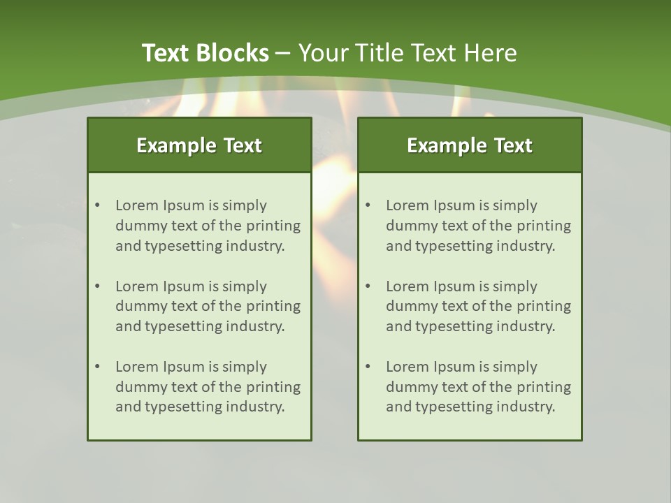 Burger Cook Charcoal PowerPoint Template