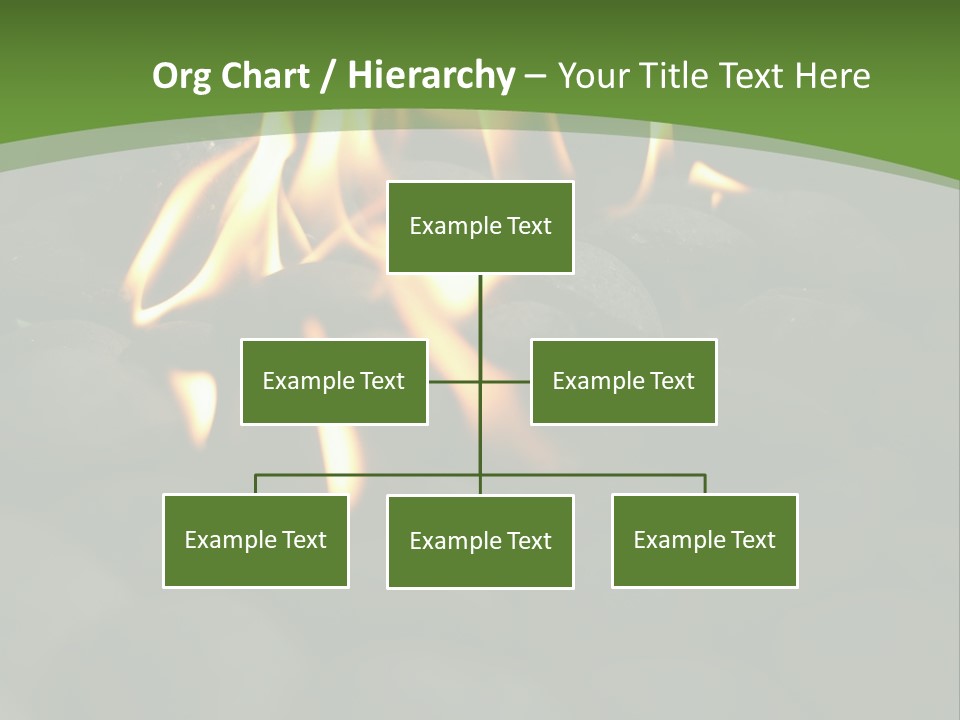 Burger Cook Charcoal PowerPoint Template